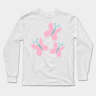 Fluttershy Cutie Mark Apparel Long Sleeve T-Shirt